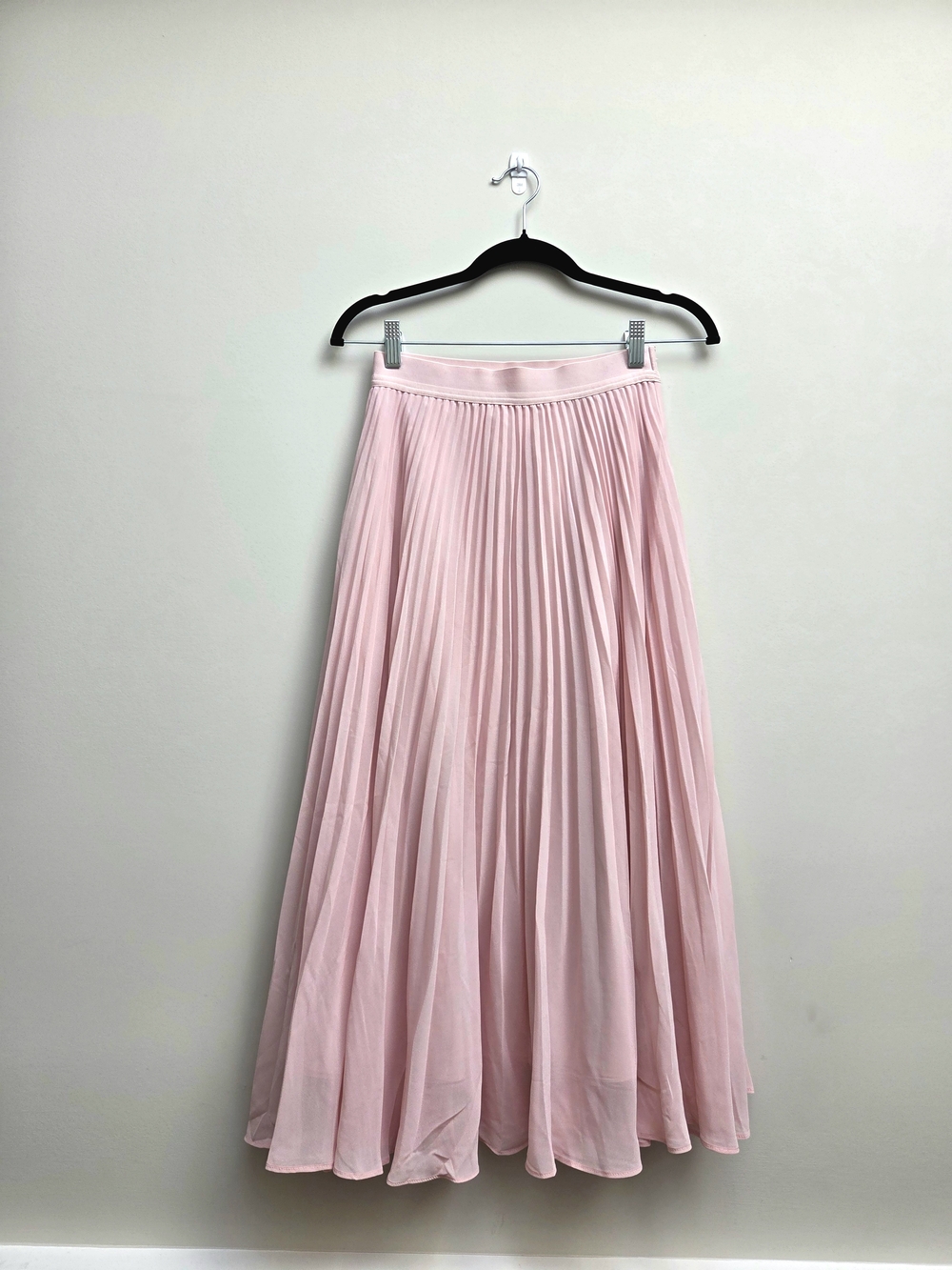 Gentle Fawn Pleated Midi Skirt - Light Pink- XS- NWT